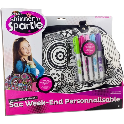 Cra-Z-Art Shimmer N Sparkle Weekender Bag Cra-Z-Art Shimmer N Sparkle Weekender Bag