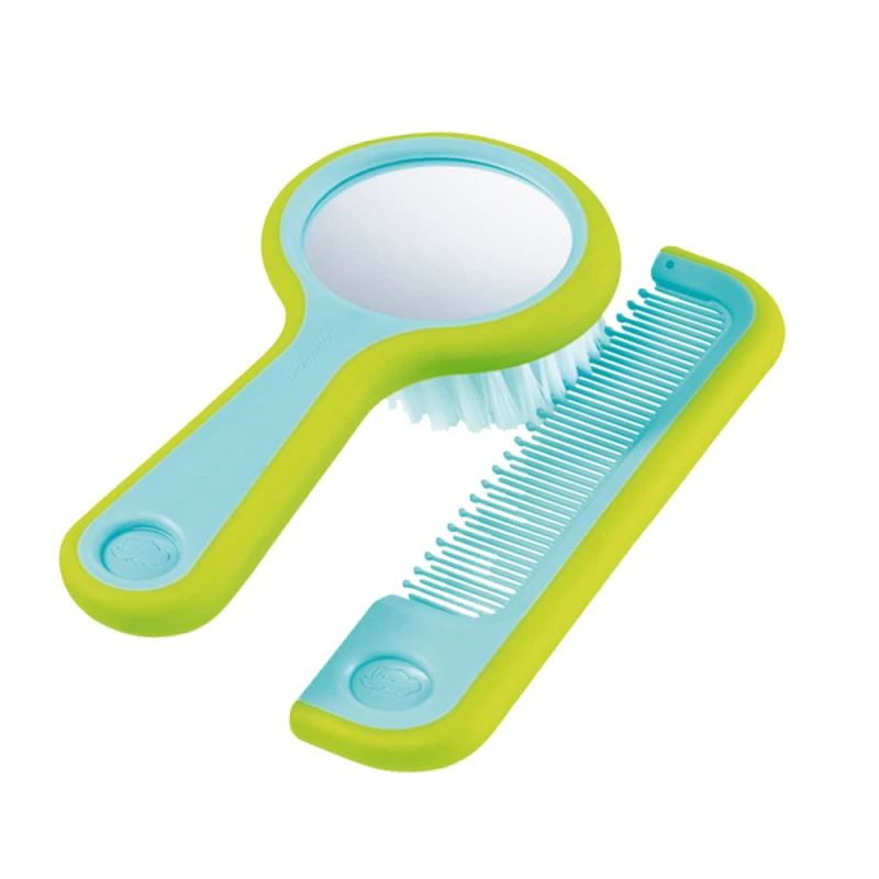 Bébé Confort's Brush & Comb With Mirror. - بيبي كونفورت