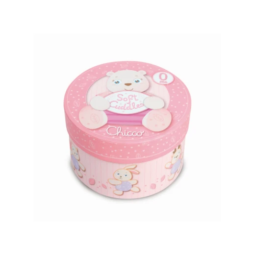Chicco - Plush Bear Maxi- pink (with gift box) - تشيكو - Image 2