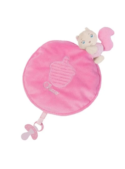 Chicco - Blanket Squirrel - Pink (with gift box) - تشيكو