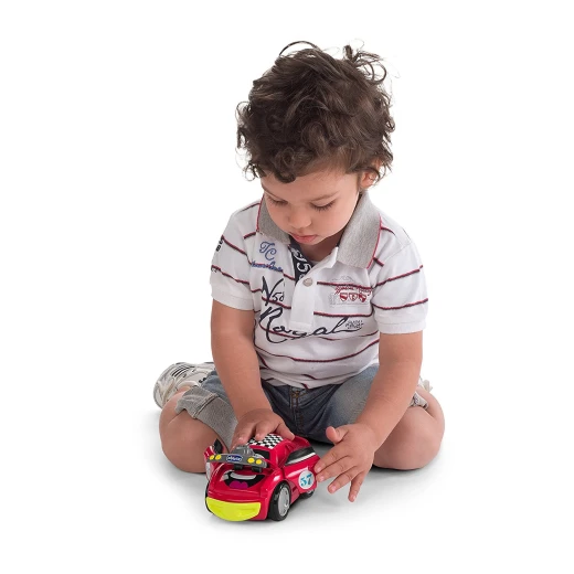 Chicco Turbo Touch Crash Car - Derby Red - تشيكو - Image 4