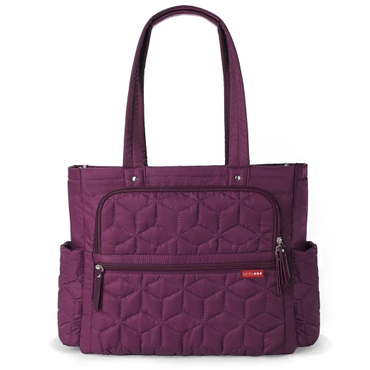 Skip Hop FORMA Pack & Go Diaper Tote, Berry Skip Hop FORMA Pack & Go Diaper Tote, Berry