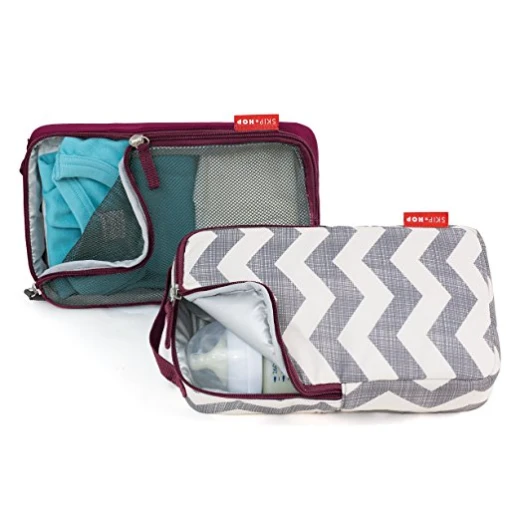 Skip Hop FORMA Pack & Go Diaper Tote, Berry - سكيب هوب - Image 5