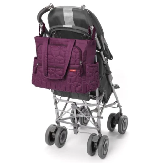 Skip Hop FORMA Pack & Go Diaper Tote, Berry - سكيب هوب - Image 4
