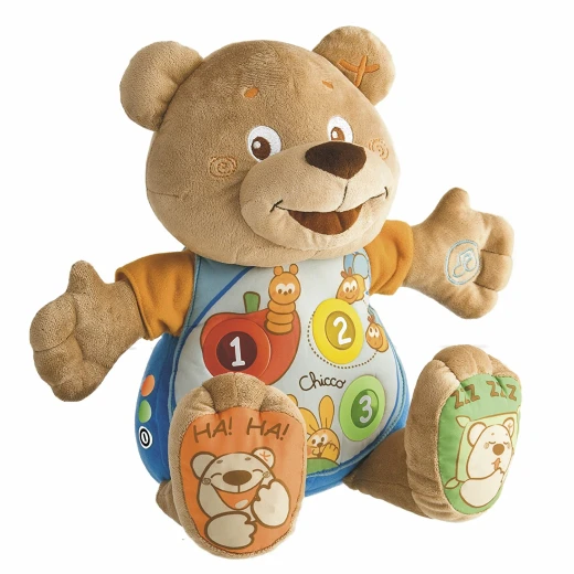Chicco Teddy Count with Me Bilingual (French/English) - تشيكو - Image 2