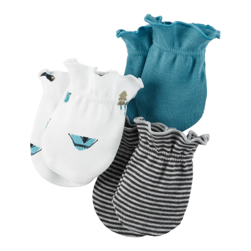 3-Pack Mittens 0-3 Months - كارتر / أوشكوش بيغوش