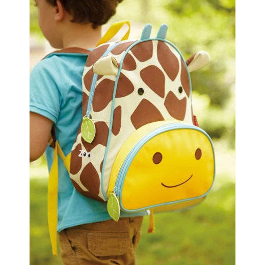 Skip Hop Zoo Little Kid Backpack - Giraffe - Skip Hop - Image 4