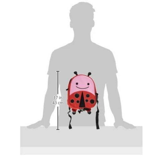 Skip Hop Zoo Little Kid Safety Harness, Livie Ladybug - Skip Hop - Image 2