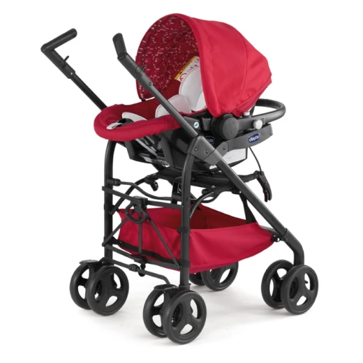 Chicco Travel System Trio Sprint, Scarlet - تشيكو - Image 4