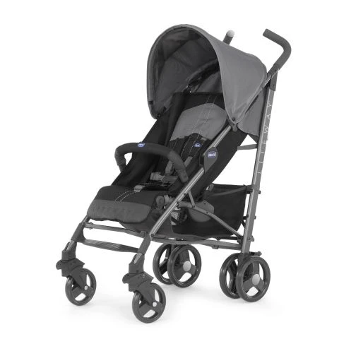 Chicco Liteway Top Stroller with Bumper Bar - Coal - تشيكو