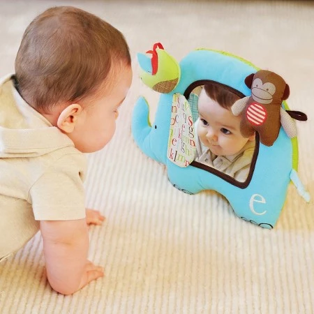 Skip Hop Alphabet Zoo Activity Mirror, Elephant - سكيب هوب - Image 2