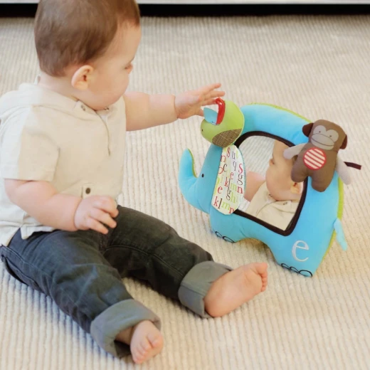 Skip Hop Alphabet Zoo Activity Mirror, Elephant - سكيب هوب - Image 4