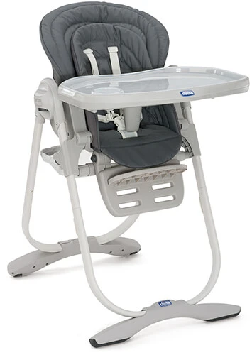 Chicco Polly Magic Graphite Highchair Chicco Polly Magic Graphite Highchair