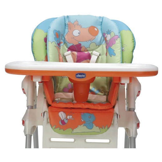 Chicco Polly Highchair (Wood Friends) - تشيكو - Image 7