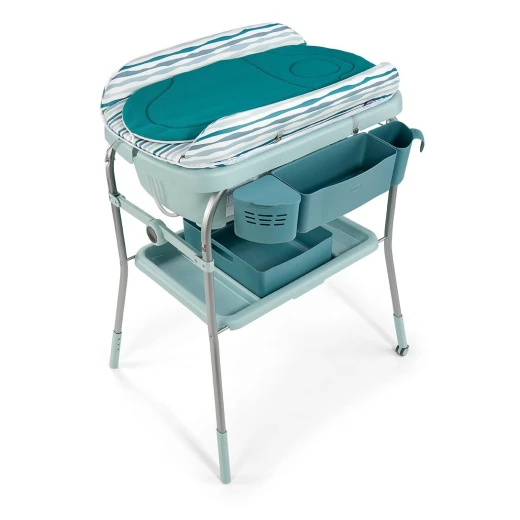 Chicco Cuddle and Bubble Comfort Changer with Bath Baby Station - Wild Chicco Cuddle and Bubble Comfort Changer with Bath Baby Station - Wild