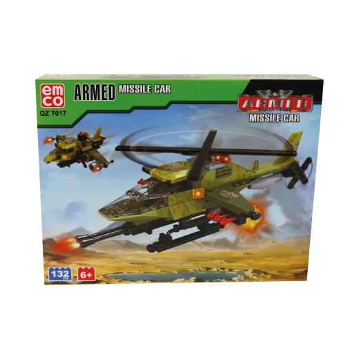 EMCO ARMED MISSILE CAR 132 PCS