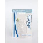 Dr. Brown's Natural Flow Level 4 Standard Nipple 9m+ - دكتور براونز