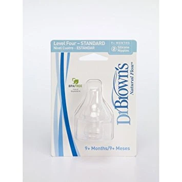 Dr. Brown's Natural Flow Level 4 Standard Nipple 9m+