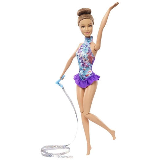 Barbie Gymnastics Doll, Brunette - ماتيل - Image 5