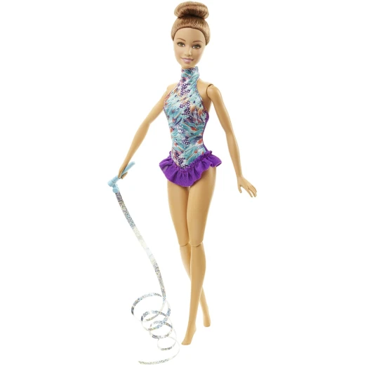 Barbie Gymnastics Doll, Brunette - ماتيل - Image 3