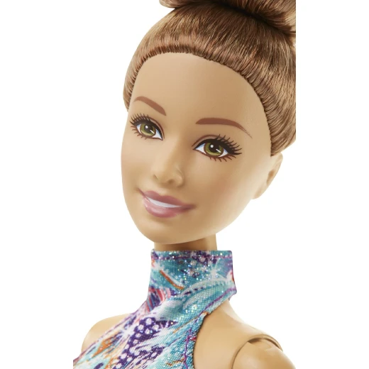 Barbie Gymnastics Doll, Brunette - ماتيل - Image 2