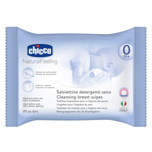 Chicco Cleansing Breast Wipes (20 PCS) Chicco Cleansing Breast Wipes (20 PCS)
