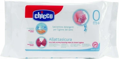 Chicco Cleansing Breast Wipes (80 PCS) - تشيكو