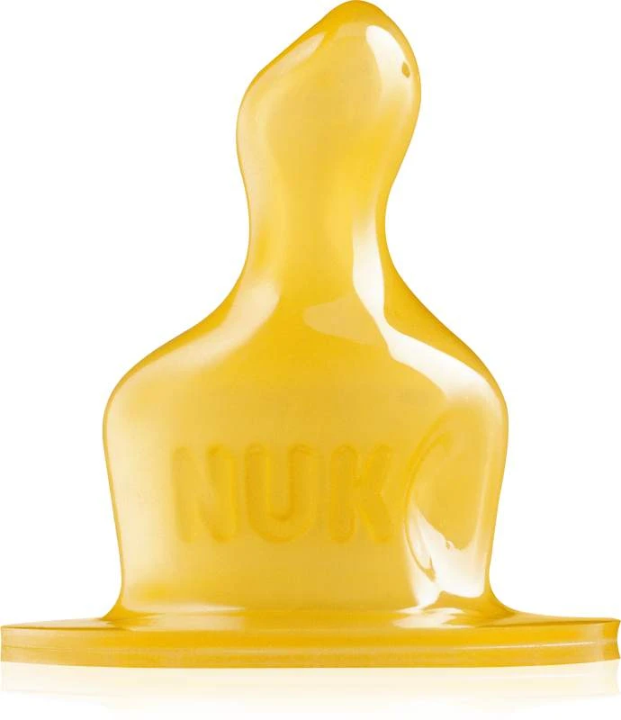 NUK Latex Vented Teats For Milk Stage 1, (0-6 months) - ان يو كي