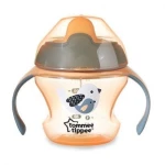 Tommee Tippee First Trainer Cup 4m+, 150 ml, Orange - تومي تيبي