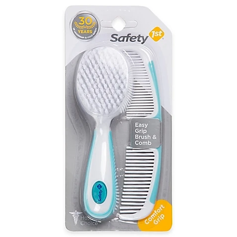 Safety 1st Easy Grip Brush And Comb Set - سيفتي فيرست