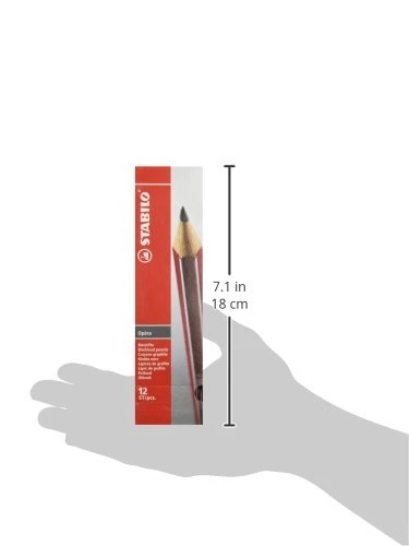Stabilo Opera B-Pack of 12 Pencils - ستابيلو - Image 3