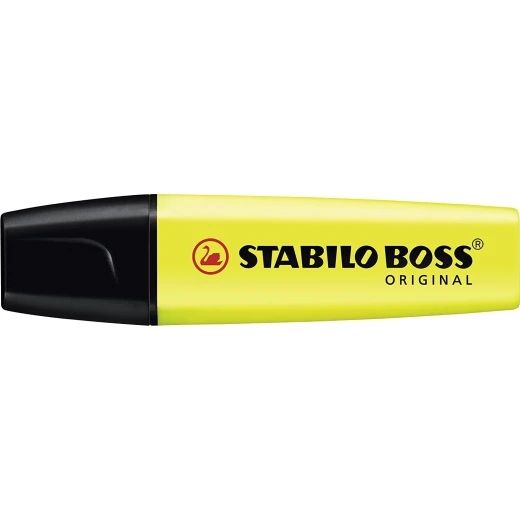 Stabilo Boss Original Highlighter - Yellow - ستابيلو - Image 3