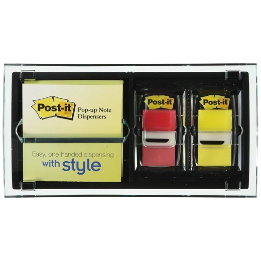 Stabilo Post-it Pop-up Note and Flag Dispenser for 3 x 3-Inch Notes