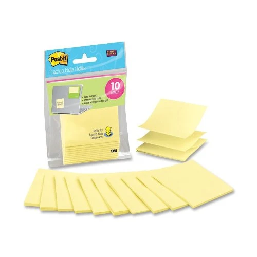 Post-it Super Sticky Pop-up Notes, With Laptop Dispenser Refills, 3 x 3-Inches Post-it Super Sticky Pop-up Notes, With Laptop Dispenser Refills, 3 x 3-Inches