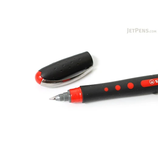 Stabilo BlAck Rollerball Pen - 0.3 mm - Red Ink - ستابيلو - Image 2
