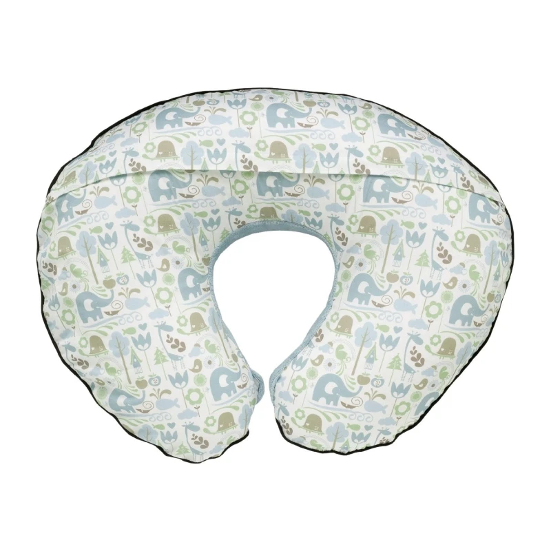 Chicco Boppy Pillow Cotton Slipcover - Blue - تشيكو