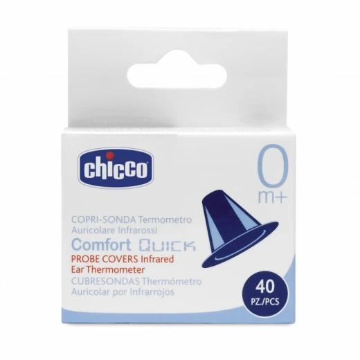 Chicco Probe Covers for Comfort Quick Thermometer - 40 Pieces Chicco Probe Covers for Comfort Quick Thermometer - 40 Pieces