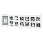 Baby Art My First Year Print Frame (White/Grey) - بيبي آرت