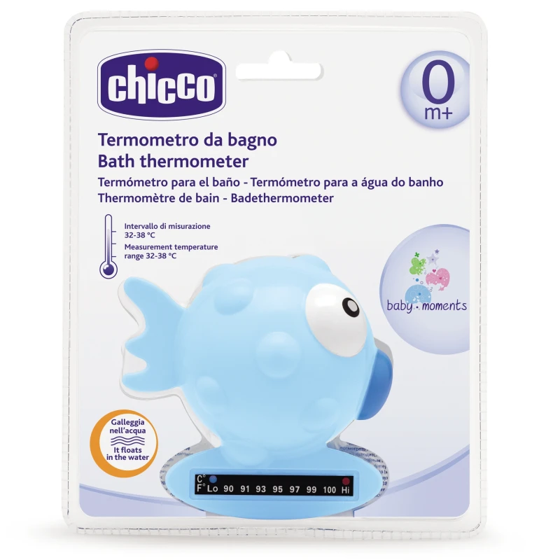 Chicco New Globe Fish Light Blue - تشيكو