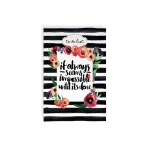 Mofakera - Modern Black - To Do List Operations - 100 Pages - 20x13.5cm - مفكرة