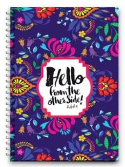 HELLO (23X17 CM) WIRE NOTEBOOK - مفكرة