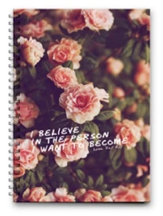 Mofakera - I Believe Wire Notebook - 100 Pages - 23X17cm Mofakera - I Believe Wire Notebook - 100 Pages - 23X17cm