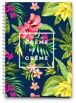 Notebook Wire Small - Creme De Le Creme - 16x11.5cm Notebook Wire Small - Creme De Le Creme - 16x11.5cm