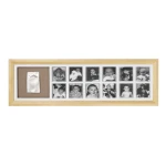 Baby Art My First Year Print Frame (Honey) - بيبي آرت