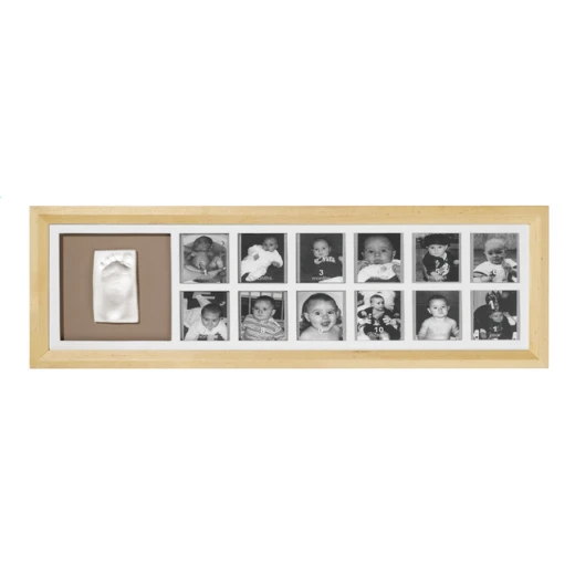Baby Art My First Year Print Frame (Honey) Baby Art My First Year Print Frame (Honey)