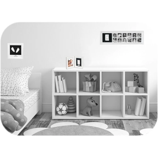 Baby Art First Year Print Frame Classic (White) - بيبي آرت - Image 4
