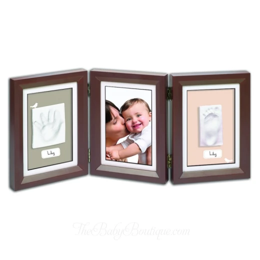 My Baby Art Double Print Frame - Brown And Beige My Baby Art Double Print Frame - Brown And Beige