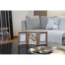 My Baby Art Double Print Frame - Brown And Beige - بيبي آرت - Image 2