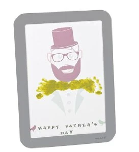 Baby Art Happy Frame - Father's Day