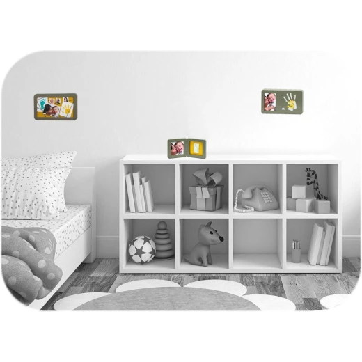 Baby Art  Duo Paint Print Frame (Taupe & Sun) - بيبي آرت - Image 3